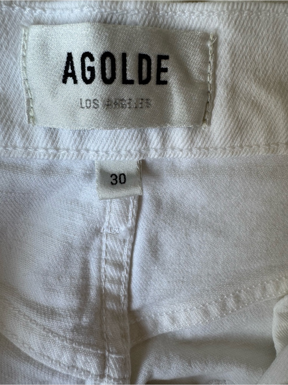 Agolde Riley High Rise Straight Crop Jeans - Picture 7 of 7